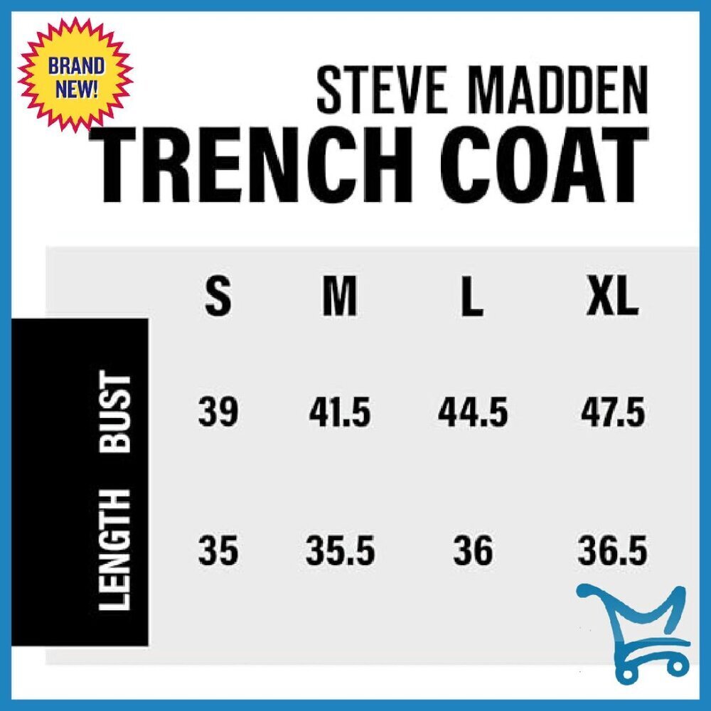 Double-Breasted Faux Wool Trench Coat - Winter Coat for Women - Picture 7 of 8